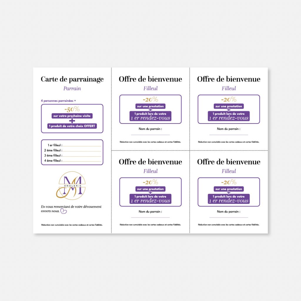 Carte de parrainage