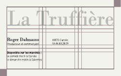 Logo Truffière éditable